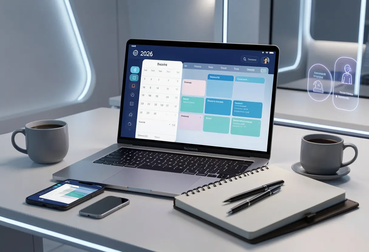 Workspace showing tools, AI, and planner for mastering productivity and time management