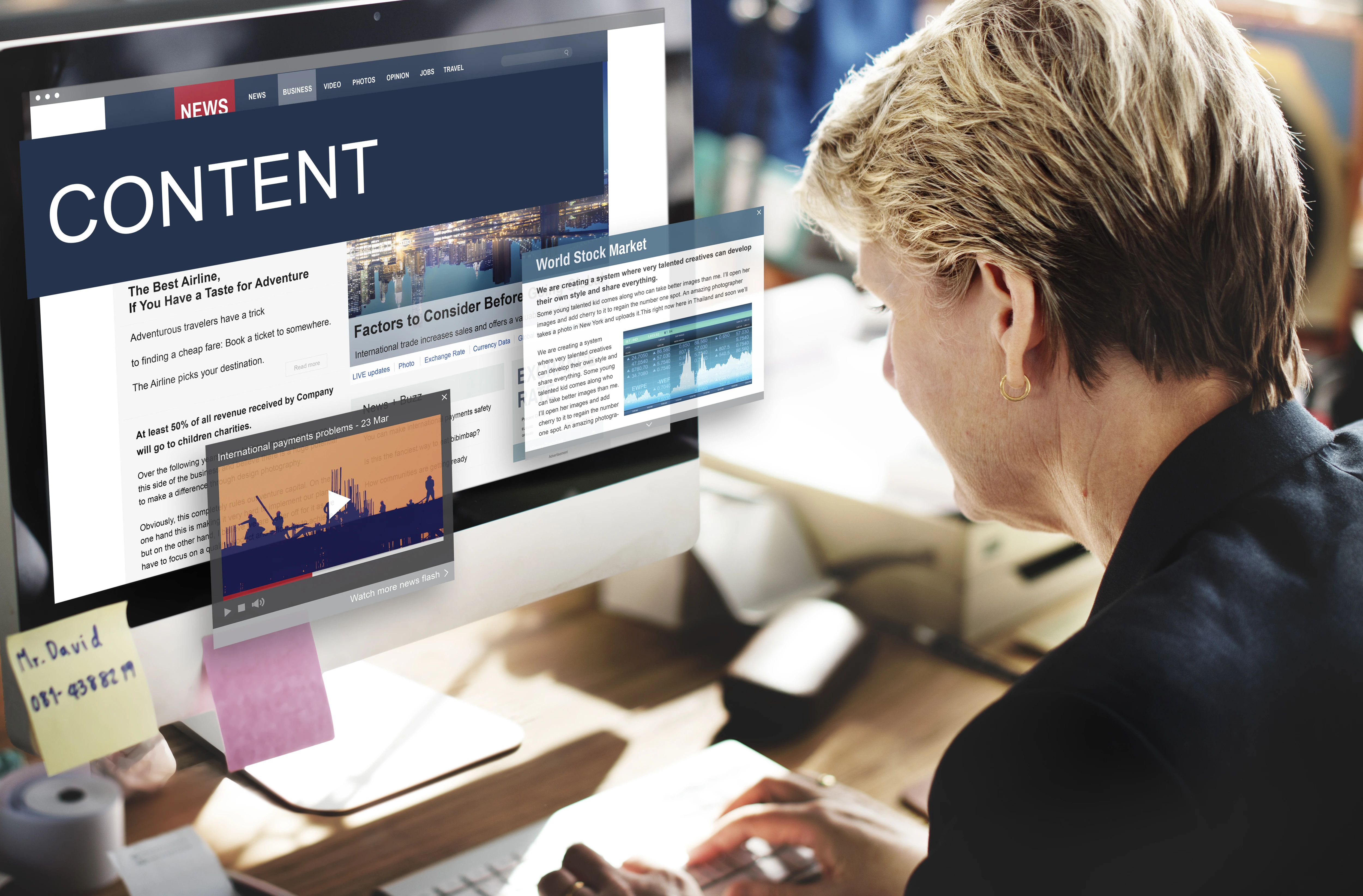Blogger using ChatGPT on laptop for content writing and SEO blog creation
